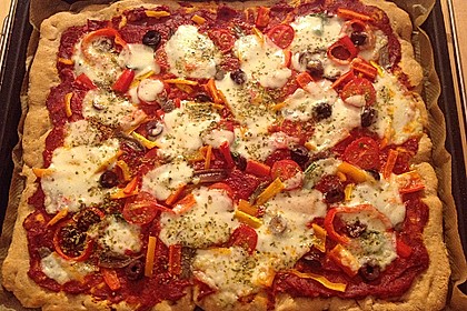 Schneller Pizzateig