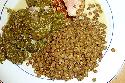 Lauwarmer Linsensalat 1