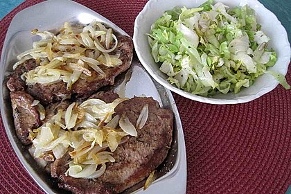 Steaks mit Zwiebeln 3