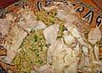 Wolfsbarsch mit Oliven - Mandel - Couscous