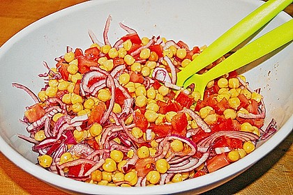 Gegrilltes H&auml;hnchen mit Kichererbsensalat 1