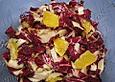Radicchio mit Orangen und Orangen - Senf - Dressing