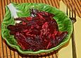 Rote Bete - Salat mit Sesam&ouml;l und Himbeeressig