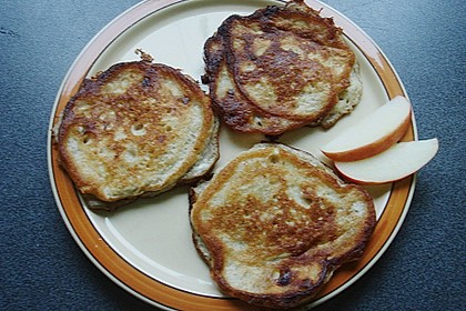 H&uuml;ttenk&auml;se - Apfel - Pancakes