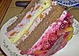Pfirsich - Melba - Joghurttorte