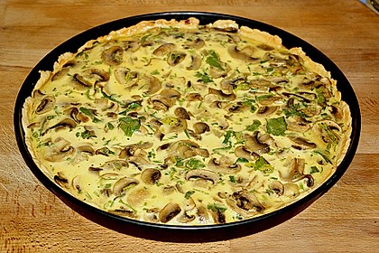 Champignon - Quiche 1