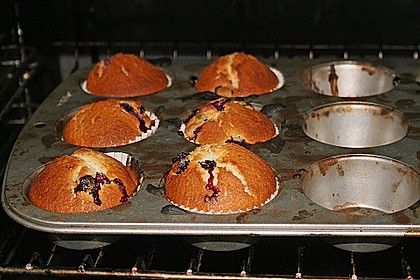 Blaubeer - Muffins 1