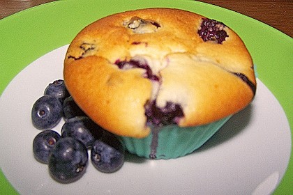 Blaubeer - Muffins 5