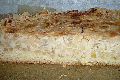 1 A Bratapfelkuchen mit Pudding 1