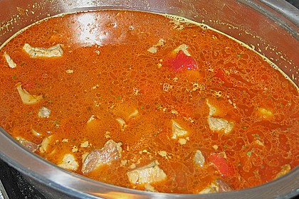 Puten - H&uuml;hner - Gulasch