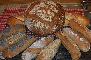 Schwäbische Dinkelvollkornseelen