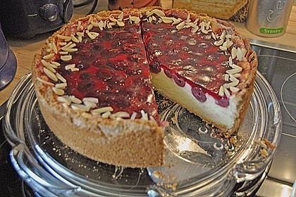 Quench - Schmand - Kuchen mit Kirschen 1