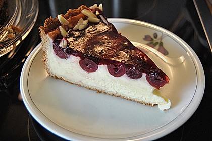 Quench - Schmand - Kuchen mit Kirschen 2