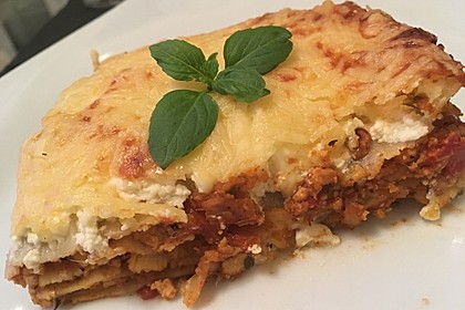 Vegetarische Lasagne mit Tofu 6