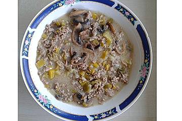 Hack -Lauch - Käse Suppe