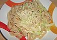 Tagliatelle mit Kohlrabi
