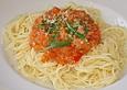 Pasta mit Tomaten und Rucola