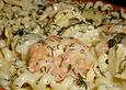 Arti (-geschockte) Pasta mit Garnelen