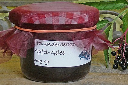 Holunder - Apfel - Gelee