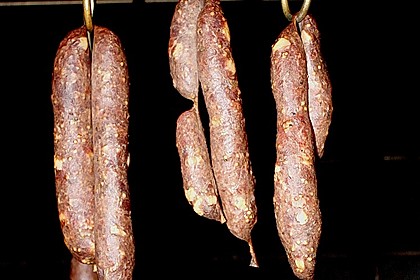Rohpolnische Wurst selber machen