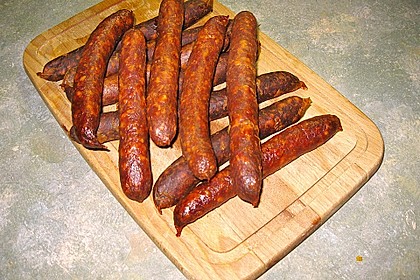 Rohpolnische Wurst selber machen 3