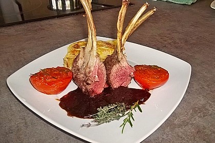 Lammkarree mit Rotwein - Balsamico Reduktion 2