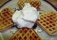 Leckere Hefewaffeln