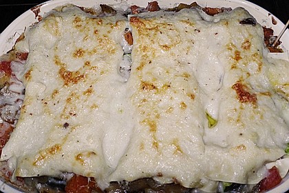 Gem&uuml;se - Lasagne mit Auberginen 1