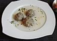 Griechische Zitronensuppe mit Hack - Reisb&auml;llchen