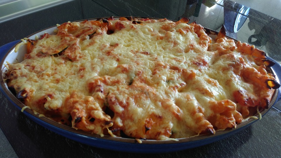 Zucchini Paprika Nudel Auflauf (Rezept mit Bild) Chefkoch.de