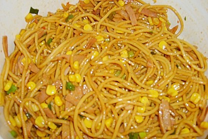 Chinesischer Spaghettisalat 1
