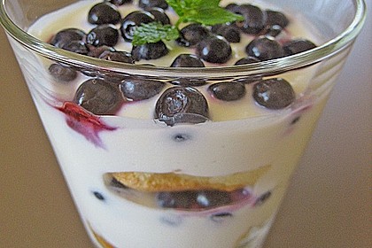 Ricotta - Vanillecreme mit Beeren 4