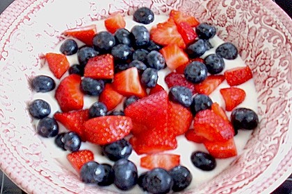 Ricotta - Vanillecreme mit Beeren 13