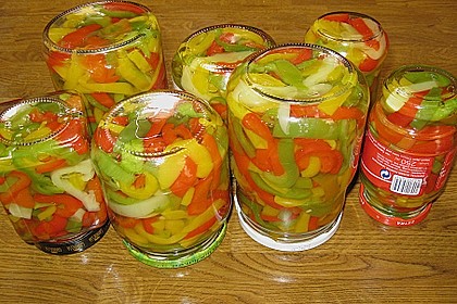 Paprikaschoten einmachen 3