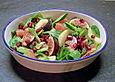 Feldsalat mit Winterfr&uuml;chten