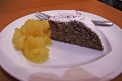 Mohn - Apfelkuchen 3