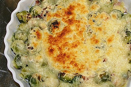 Rosenkohl mit knuspriger K&auml;sekruste 6