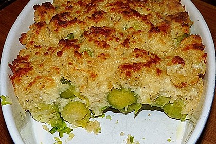 Rosenkohl mit knuspriger K&auml;sekruste 9