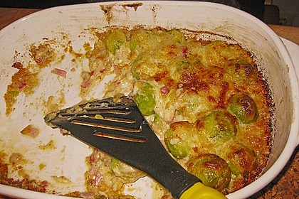 Rosenkohl mit knuspriger K&auml;sekruste 17