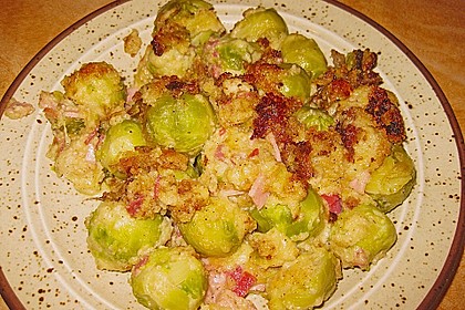Rosenkohl mit knuspriger K&auml;sekruste 18