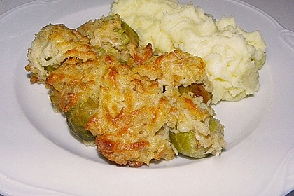 Rosenkohl mit knuspriger K&auml;sekruste 21