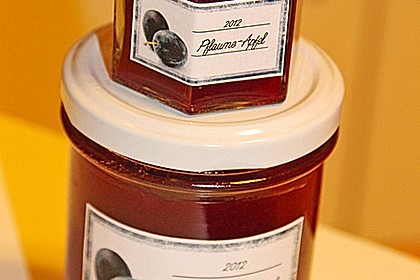 Pflaumen - Apfel - Zimt Marmelade