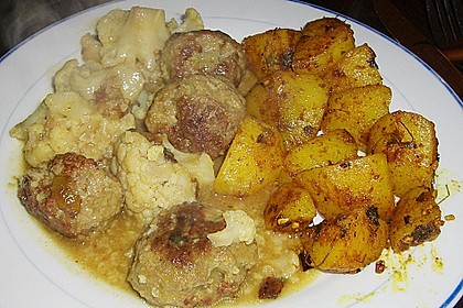 Orientalische Blumenkohl - Hackfleisch - Pfanne 2