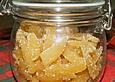 Kandierter Ingwer und Ingwer - Orangensirup
