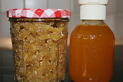 Kandierter Ingwer und Ingwer - Orangensirup 5