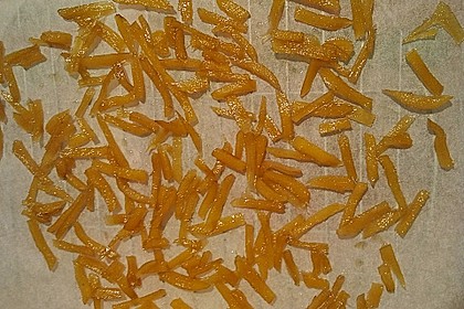 Kandierter Ingwer und Ingwer - Orangensirup 20