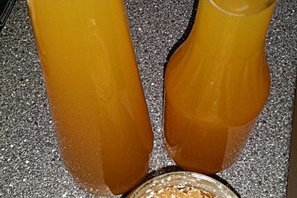 Kandierter Ingwer und Ingwer - Orangensirup 16