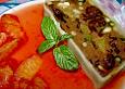Pflaumenterrine im Marzipanmantel