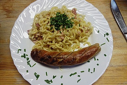 Spaghettisalat mit Reibek&auml;se
