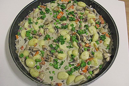 Cremige Gnocchi - Pfanne